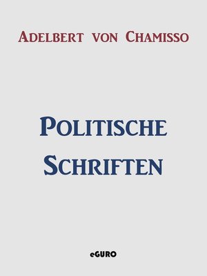cover image of Politische Schriften